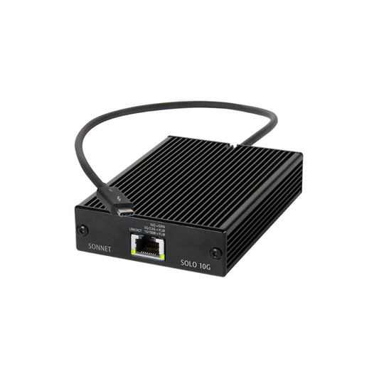 SONNET Solo 10G TB3 to 10GBASE-T Ethernet Adapter