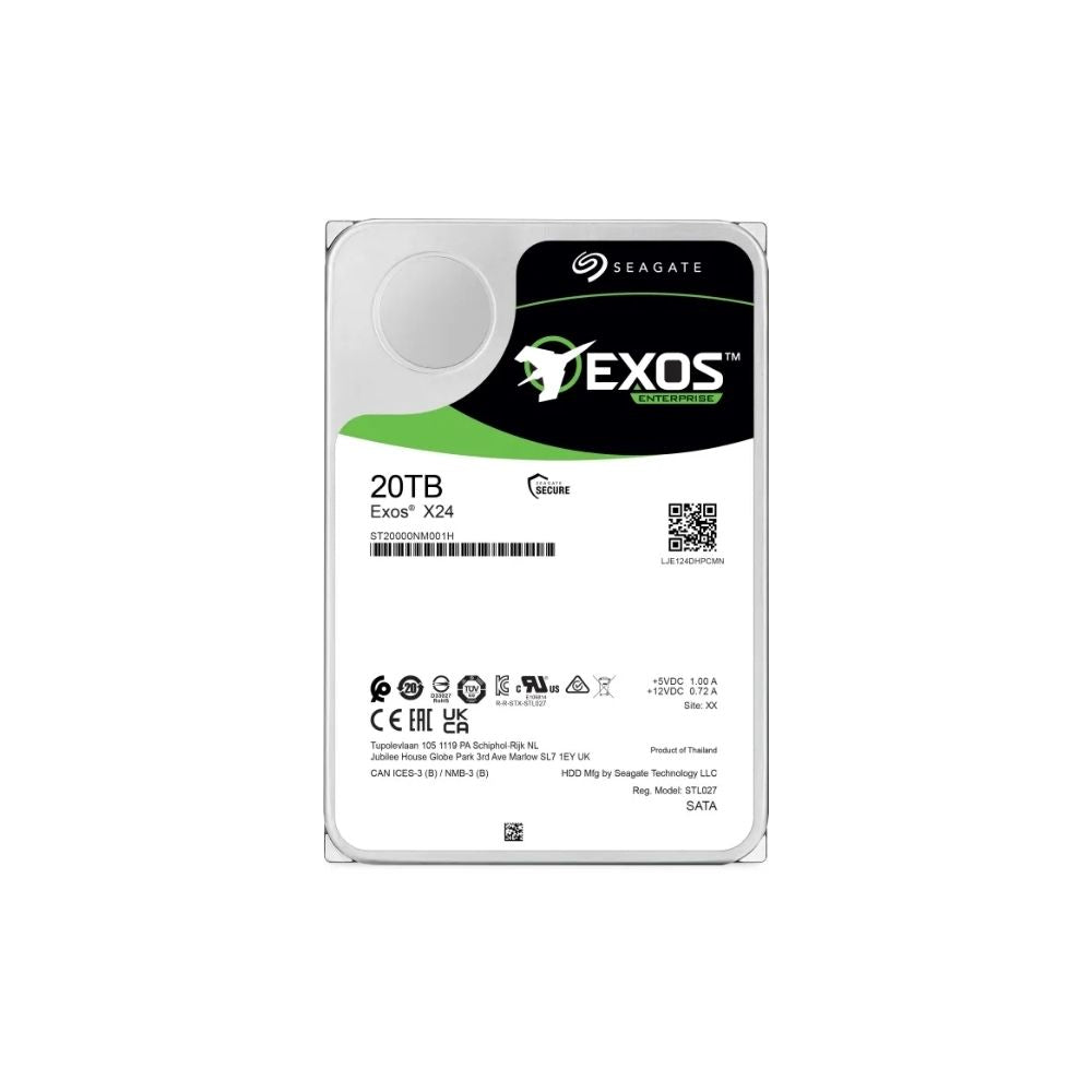 Seagate Exos X24 20TB SATA Sed 3.5" 7200rpm 6GB/s