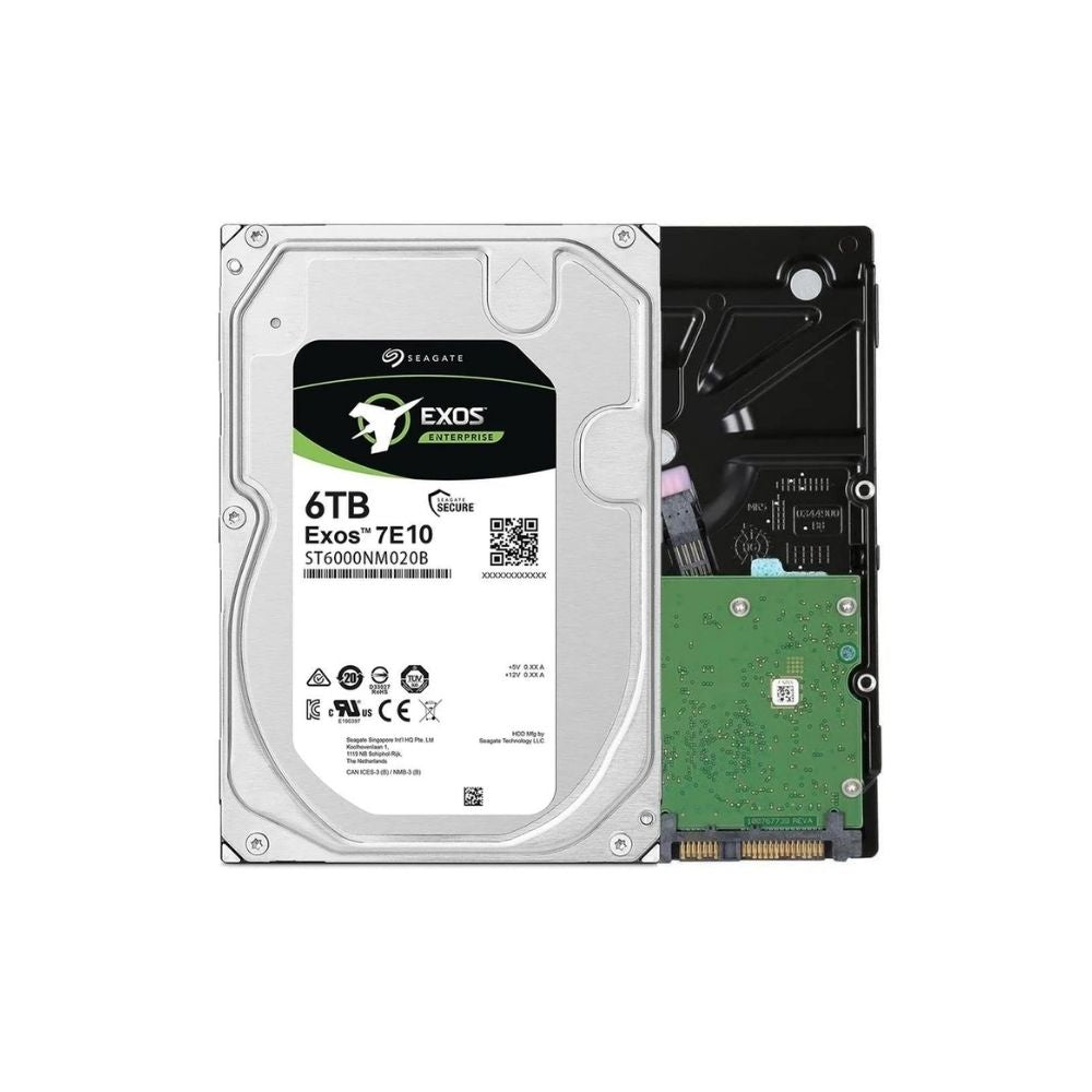 Seagate Exos 7 E10 ST6000NM020B 6TB Inbyggd SAS 12GB/s 7200rpm