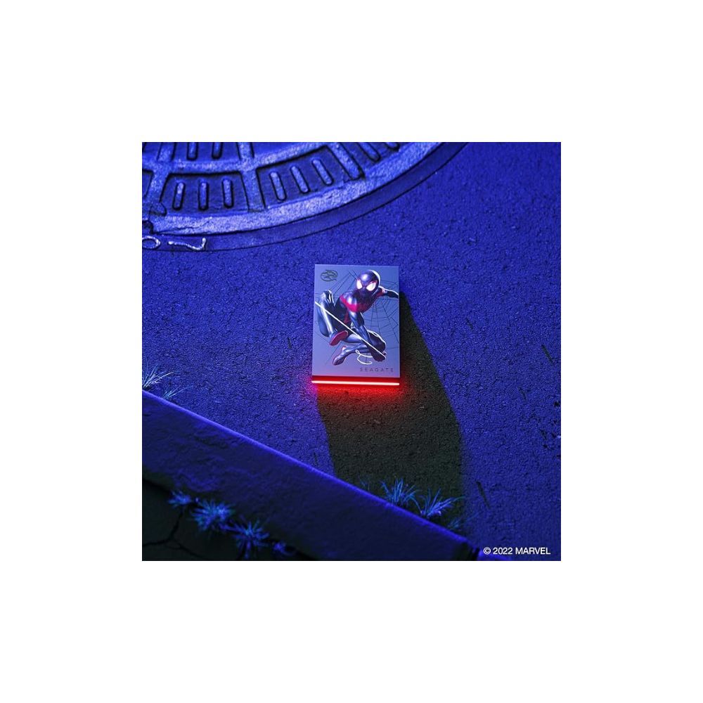 Seagate FireCuda Miles Morales Edition - 2TB Extern (Portabel) USB 3.2 Gen