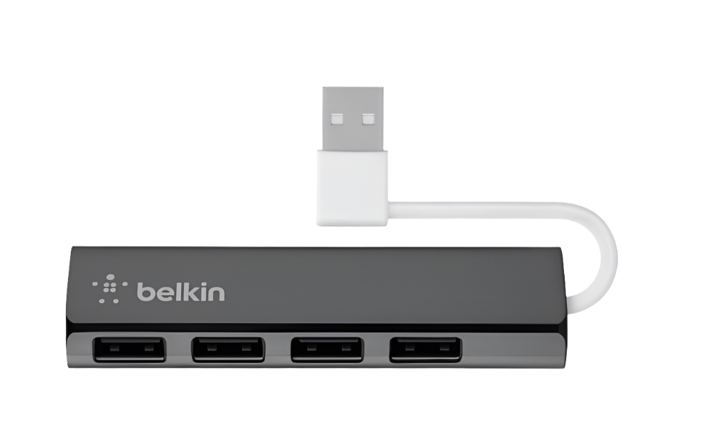 Belkin Ultra Slim Travel hub - 4xUSB 2.0