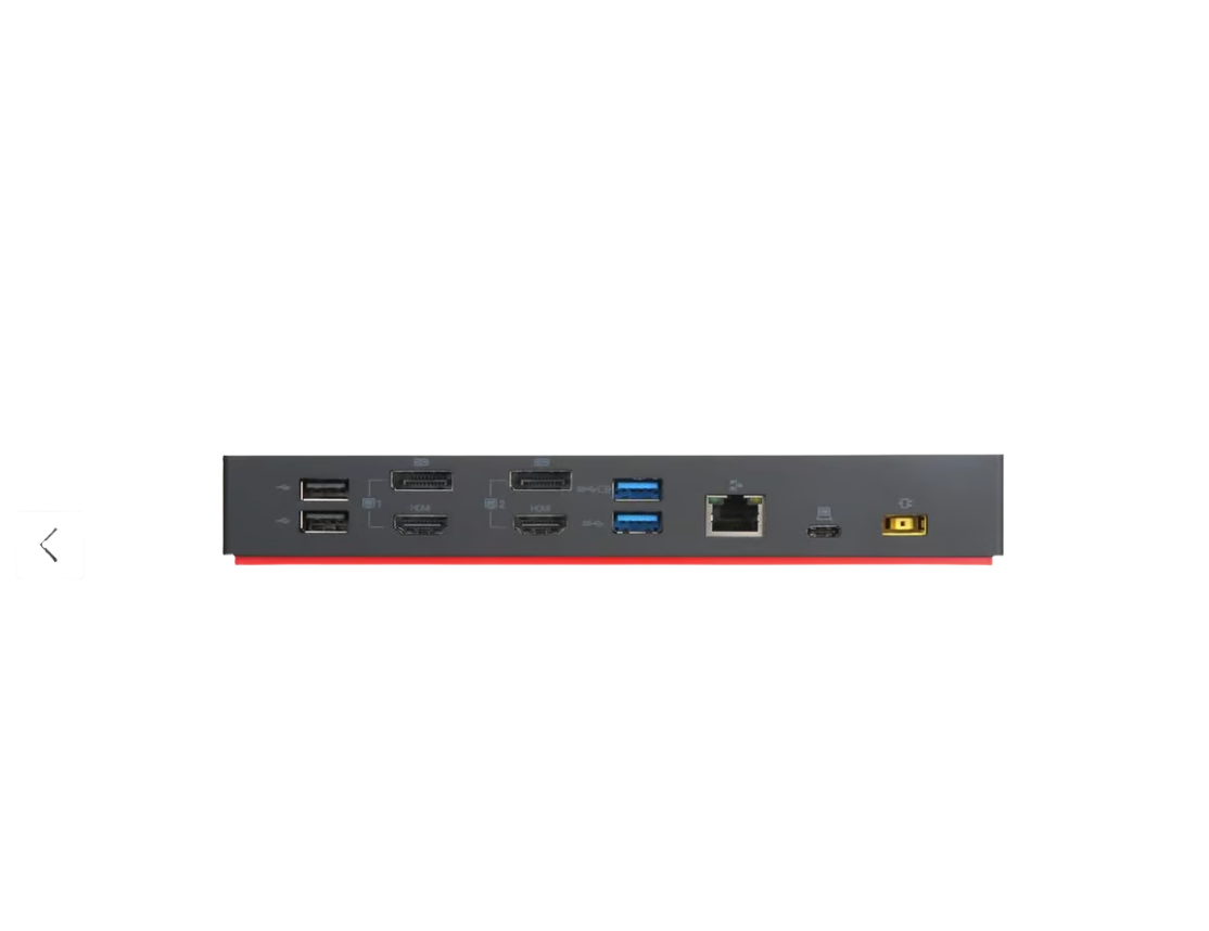 Lenovo ThinkPad Hybrid Usb C With Usb A Dock Dockningsstation Usb C 2 X Hdmi, 2 X Dp 1 Gb E 135 Wa