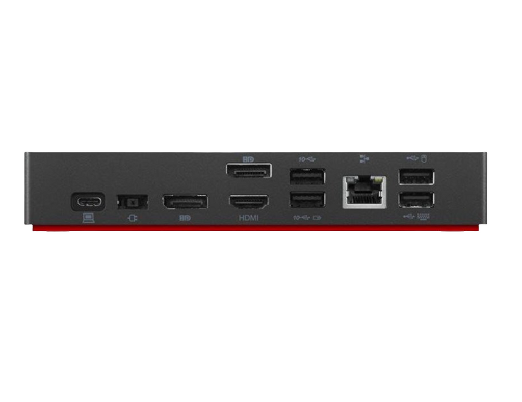 Lenovo ThinkPad Universal USB-C Dockningsstation - HDMI, 2xDP, GbE - 90W
