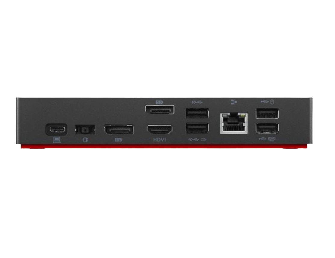 Lenovo ThinkPad Universal USB-C Dockningsstation - HDMI, 2xDP, GbE - 90W
