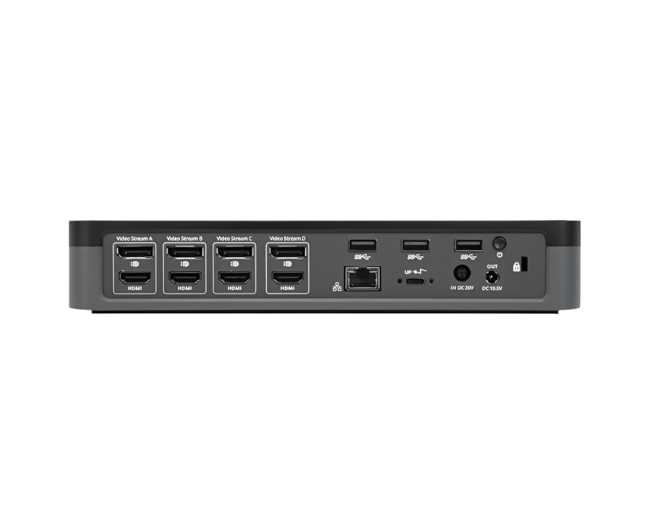 Targus Universal Dockningsstation USB-C/Thunderbolt 3 - 4xDP - 4xHDMI