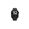 Apple Watch Series 10 - GPS + Cellular - 46mm - Svart Aluminiumboett - Svart Sportband M/L