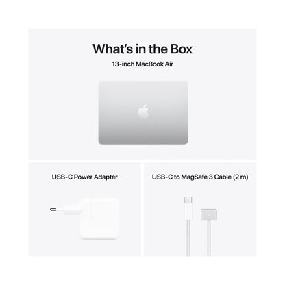 MacBook Air - 13,6" - M4 - 10-kärnig CPU & 10-kärnig GPU - 16GB RAM - 2TB SSD - Silver - 35W - US Keyboard