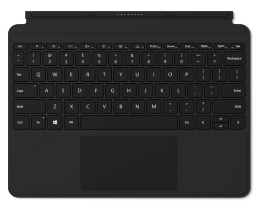 Microsoft Surface Go TypeCover Tangentbord - Nordisk - Svart