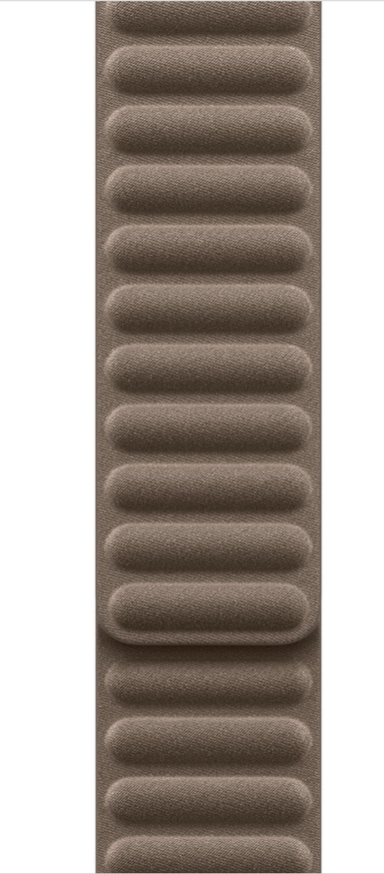 Apple Smartwatch Band - Small (S)/Medium (M) - Magnet Attachment - Taupe - Polyester