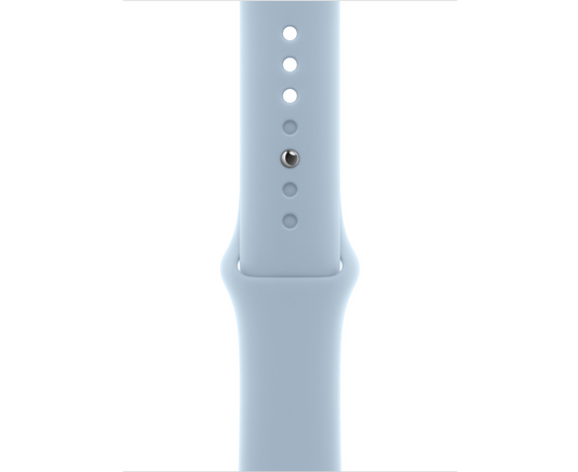 Apple - Band för smart klocka - 45 mm - M/L (passar handleder på 160 - 210 mm) - ljusblå