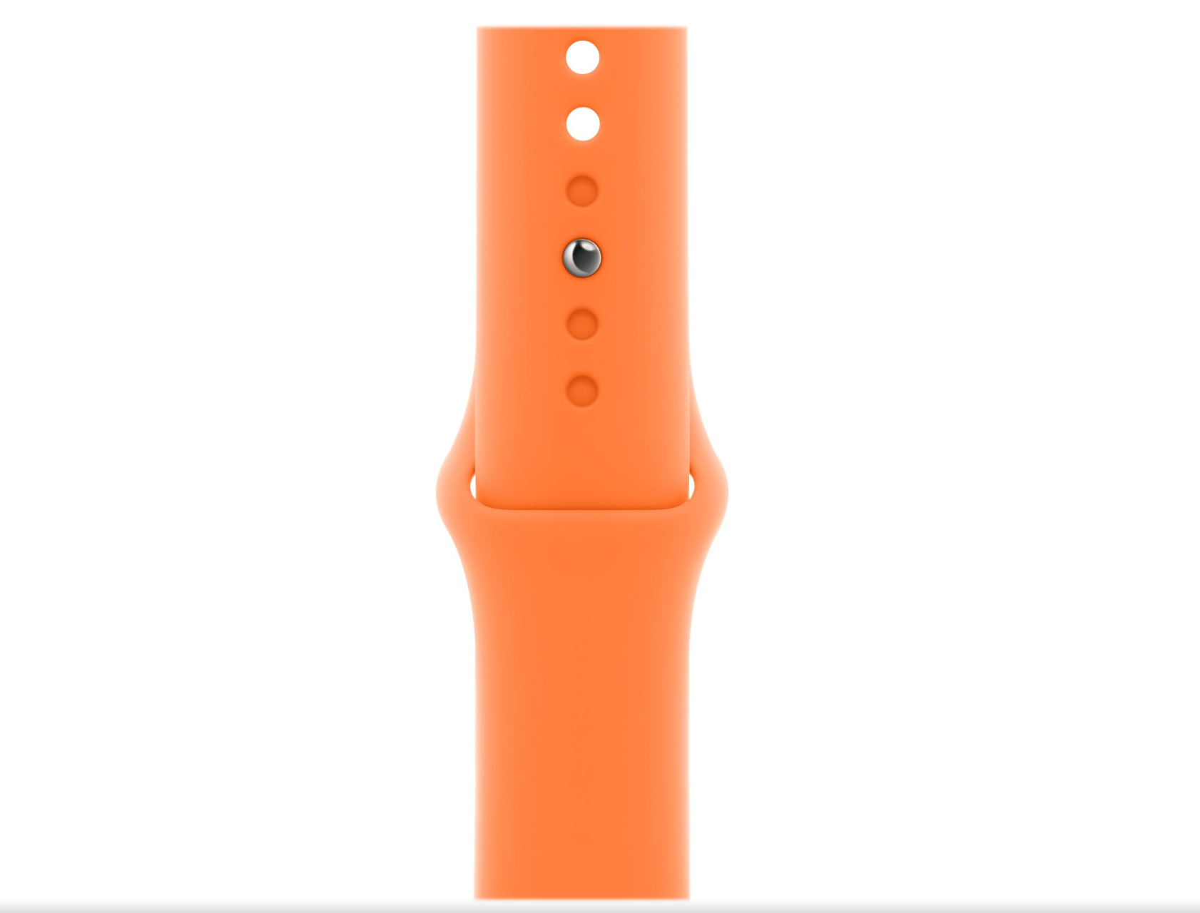 Apple - Band för smart klocka - 41 mm - 130 - 200 mm - ljusorange