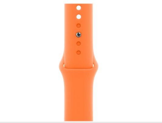 Apple - Band för smart klocka - 41 mm - 130 - 200 mm - ljusorange