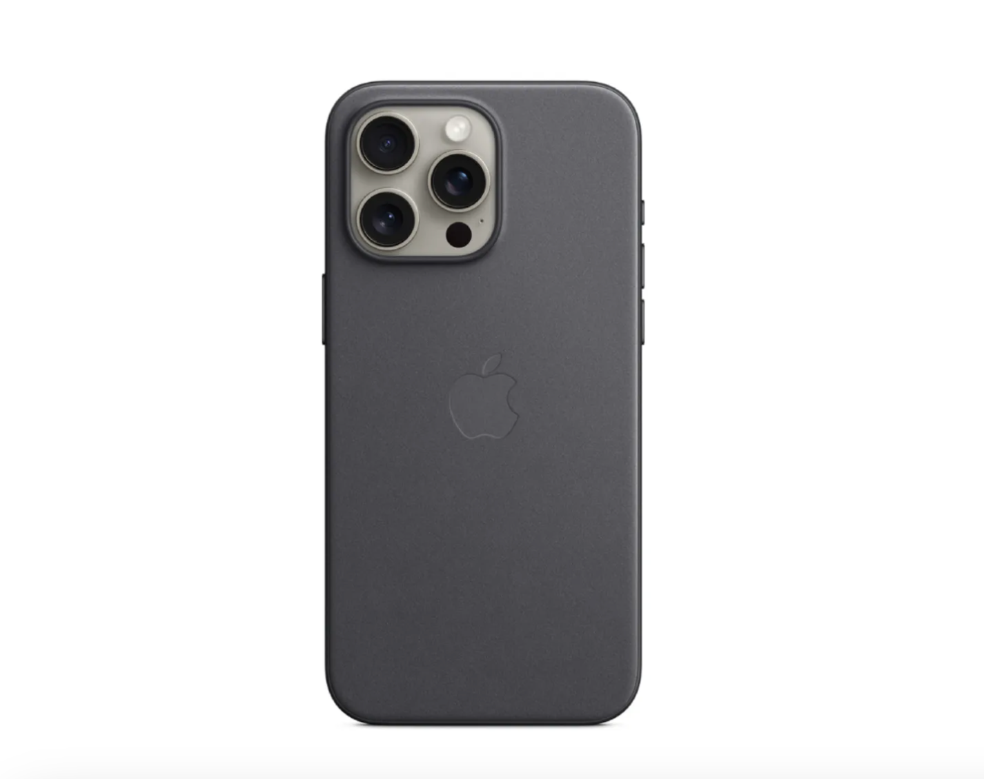 Apple Silikonskal med MagSafe till iPhone 15 Pro - Svart