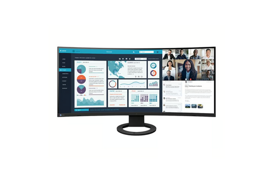 Eizo FlexScan EV3895-BK 38" - böjd - USB-C Dockfunktion - 3840x1600 - IPS - 24:10 - 60Hz