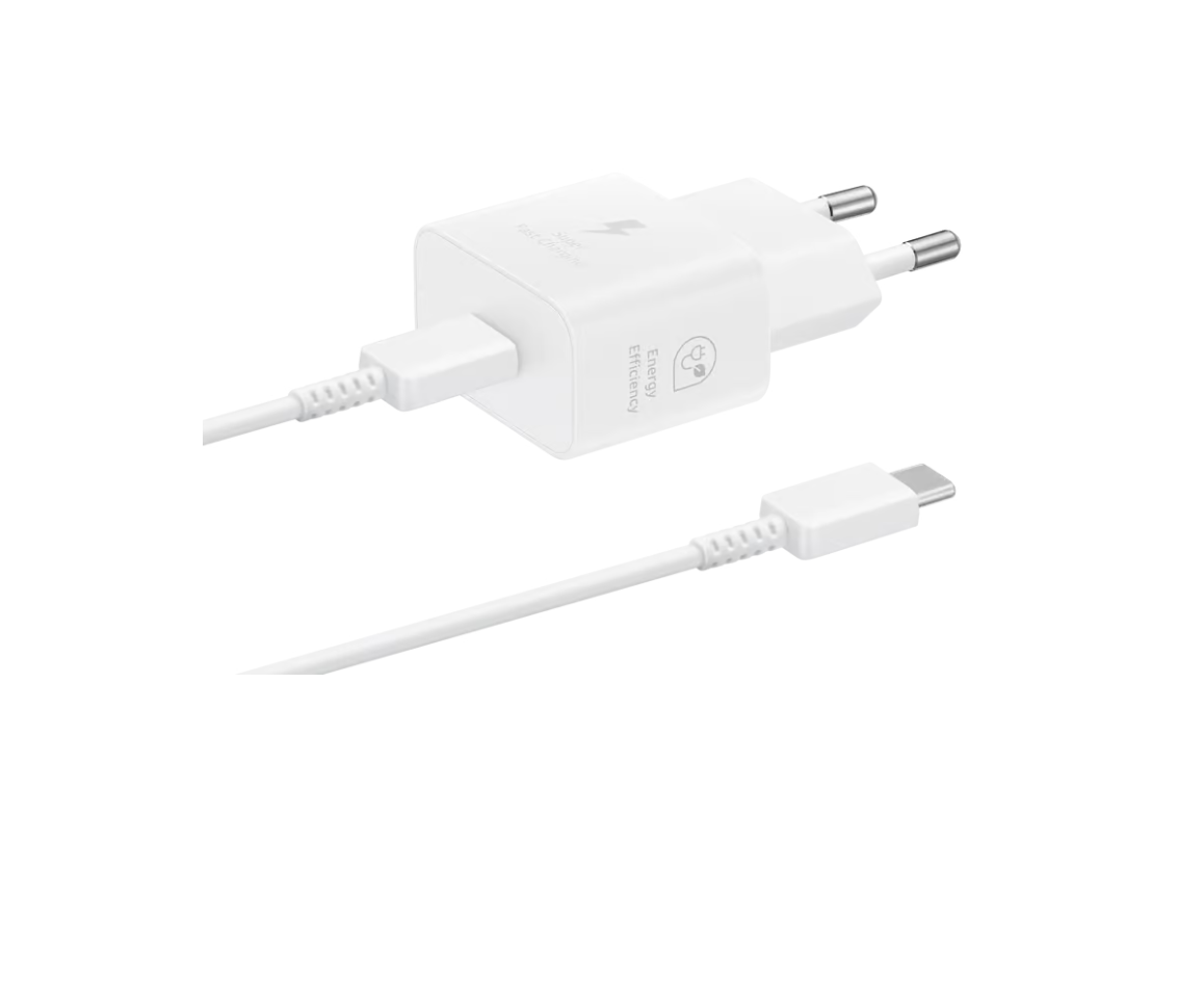 Samsung USB-C GaN Fast Charger - 25W - T2510X med kabel