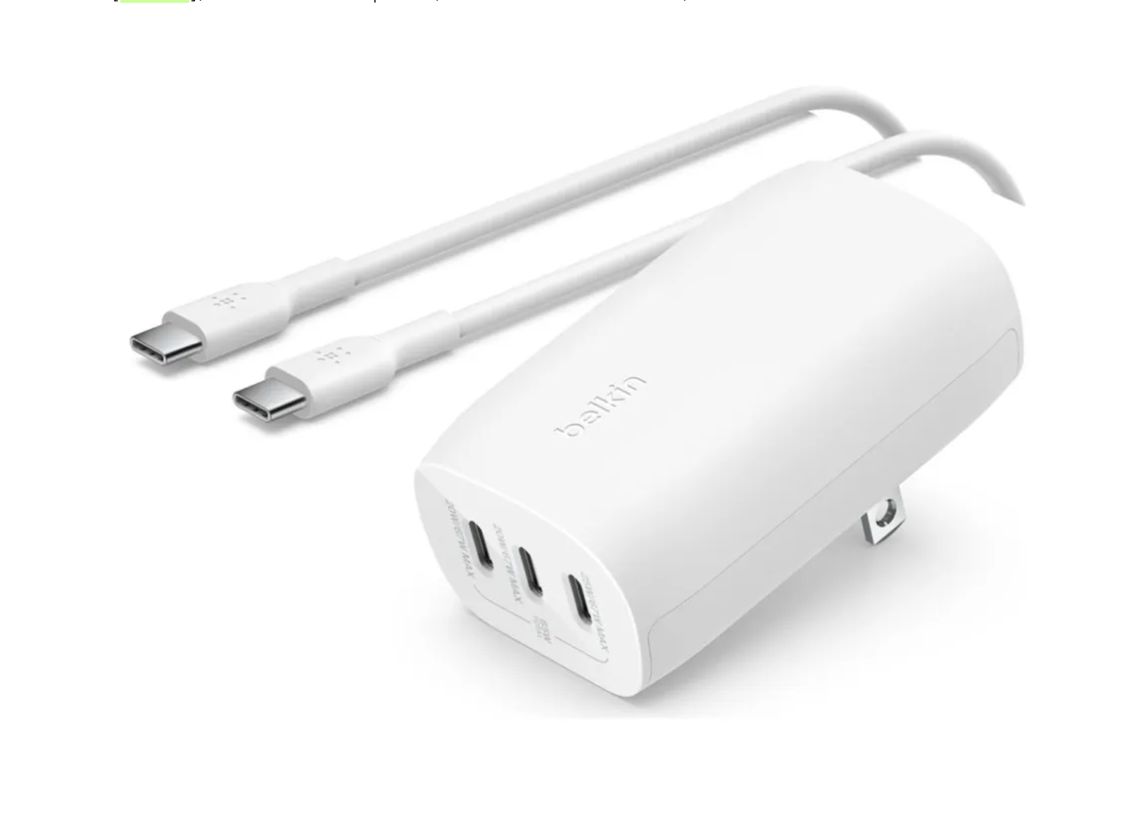 Belkin BoostCharge Strömadapter - 67W