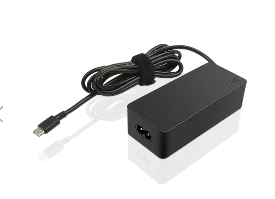Lenovo 65W USB-C Strömadapter AC 100-240V 65W