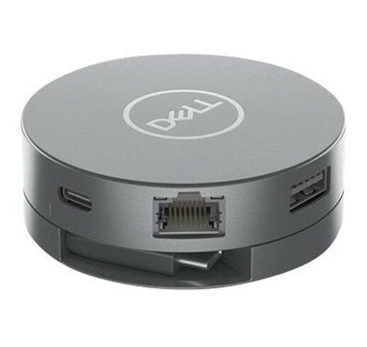 Dell DA305 - 6-in-1 USB-C - Multiport Adapter - Grå