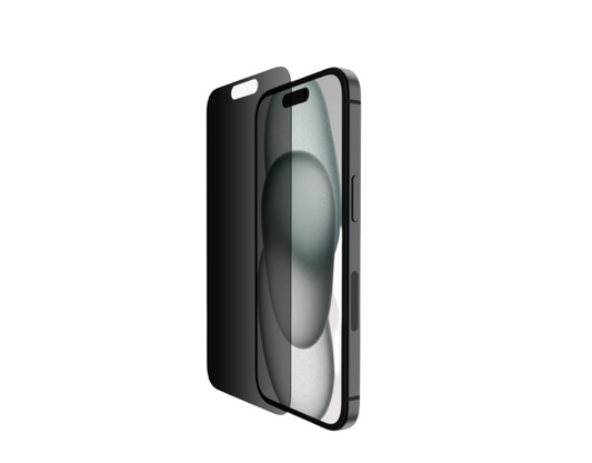 Belkin ScreenForce Pro med sekretessfilter - iPhone 15 Pro