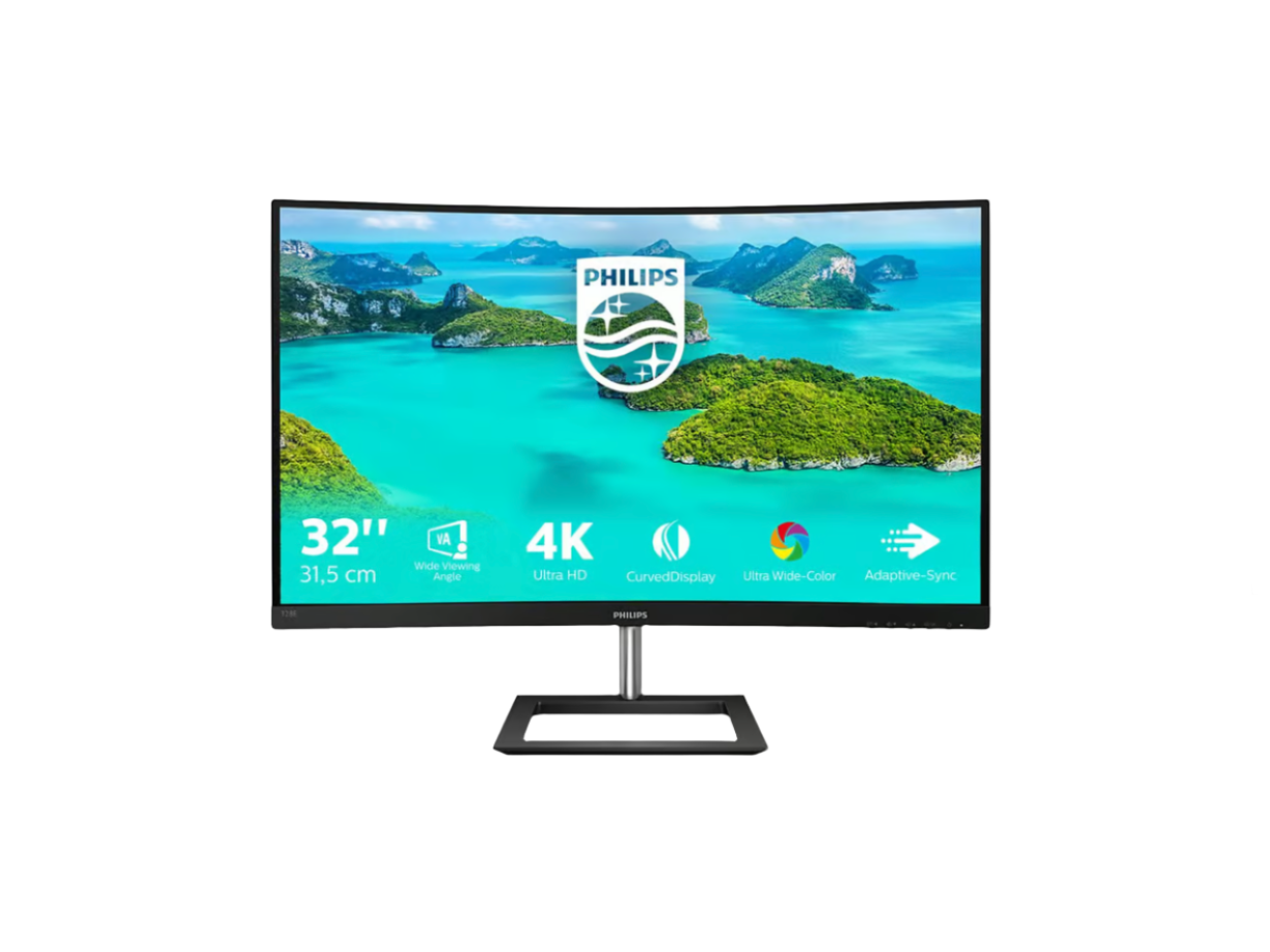 Philips E-line 328E1CA 32" - böjd - 3840x2160 - 4K - VA - 60Hz