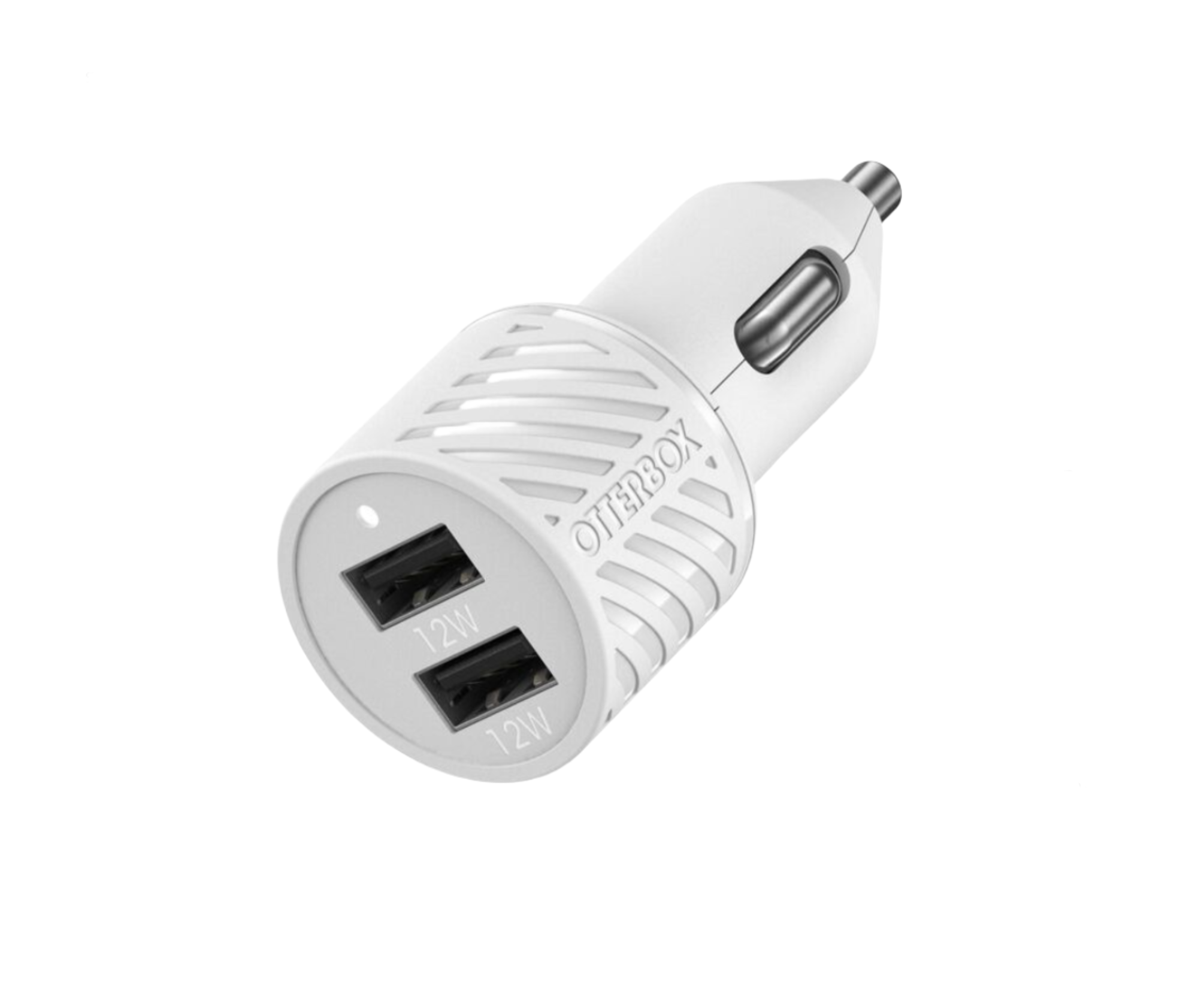 Otterbox billaddare - 24W, 2xUSB-A 12W