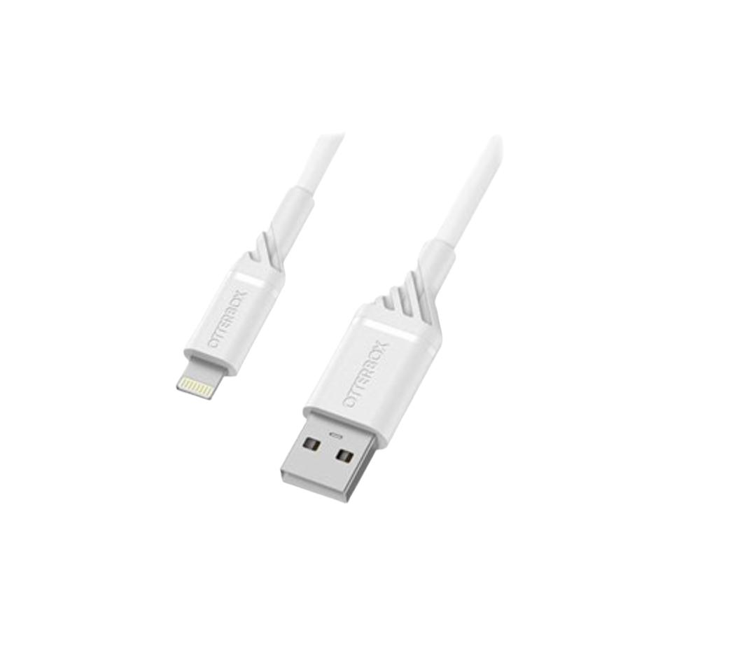 Otterbox billaddare - 2xUSB-A 12W + USB-A - Lightning kabel 1M