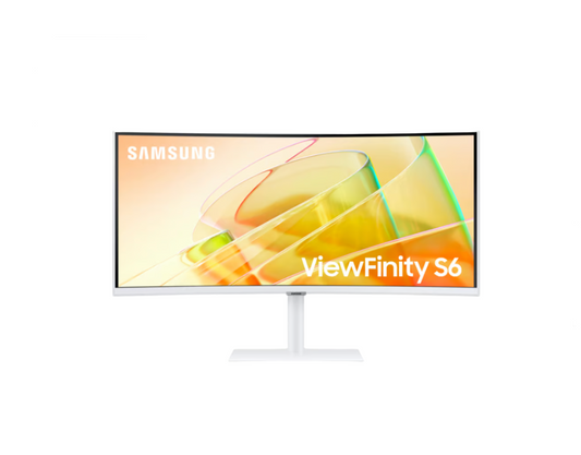 Samsung ViewFinity S6 S34C650TAU 34" - UltraWide - Böjd - 3440x1440 - VA - 21:9 - 100Hz