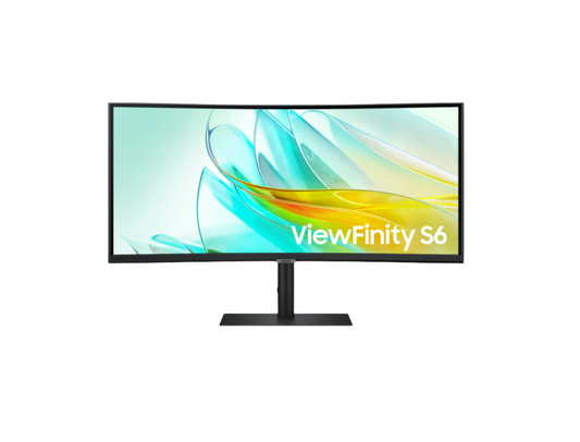 Samsung ViewFinity S6 S34C652UAU 34" - UltraWide - Böjd - 3440x1440 - VA - 21:9 - 100Hz