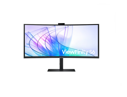 Samsung ViewFinity S6 S34C652VAU 34" - böjd - ultrawide - 3440x1440 - VA - 21:9 - 100Hz