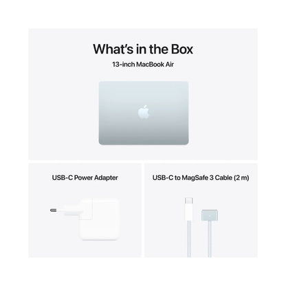 MacBook Air - 13,6" - M4 - 10-kärnig CPU & 10-kärnig GPU - 16GB RAM - 2TB SSD - Himmelsblå - 35W - US Keyboard