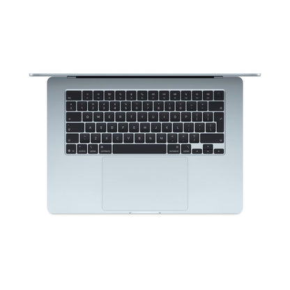 MacBook Air - 15,3" - M4 - 10-kärnig CPU & 10-kärnig GPU - 32GB RAM - 2TB SSD - Himmelsblå - 70W - US Keyboard