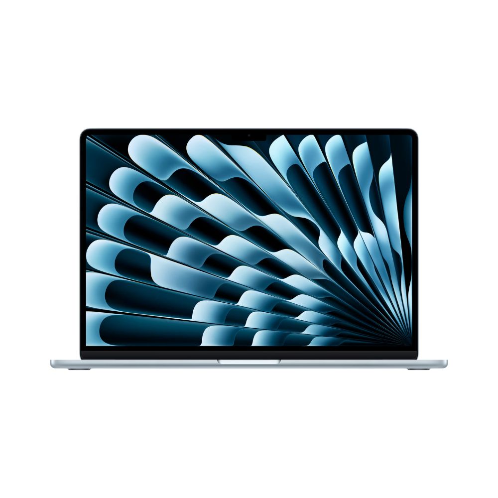 MacBook Air - 15,3" - M4 - 10-kärnig CPU & 10-kärnig GPU - 32GB RAM - 512GB SSD - Himmelsblå - 35W - UK Keyboard