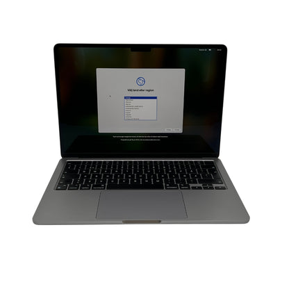 Begagnad MacBook Air 13" 2022 - M2 - 8GB - 256GB - Rymdgrå
