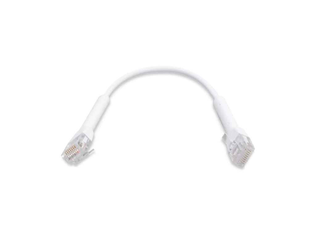 Ubiquiti UniFi Ethernet Patchkabel RJ-45 Cat6 10 cm Vit