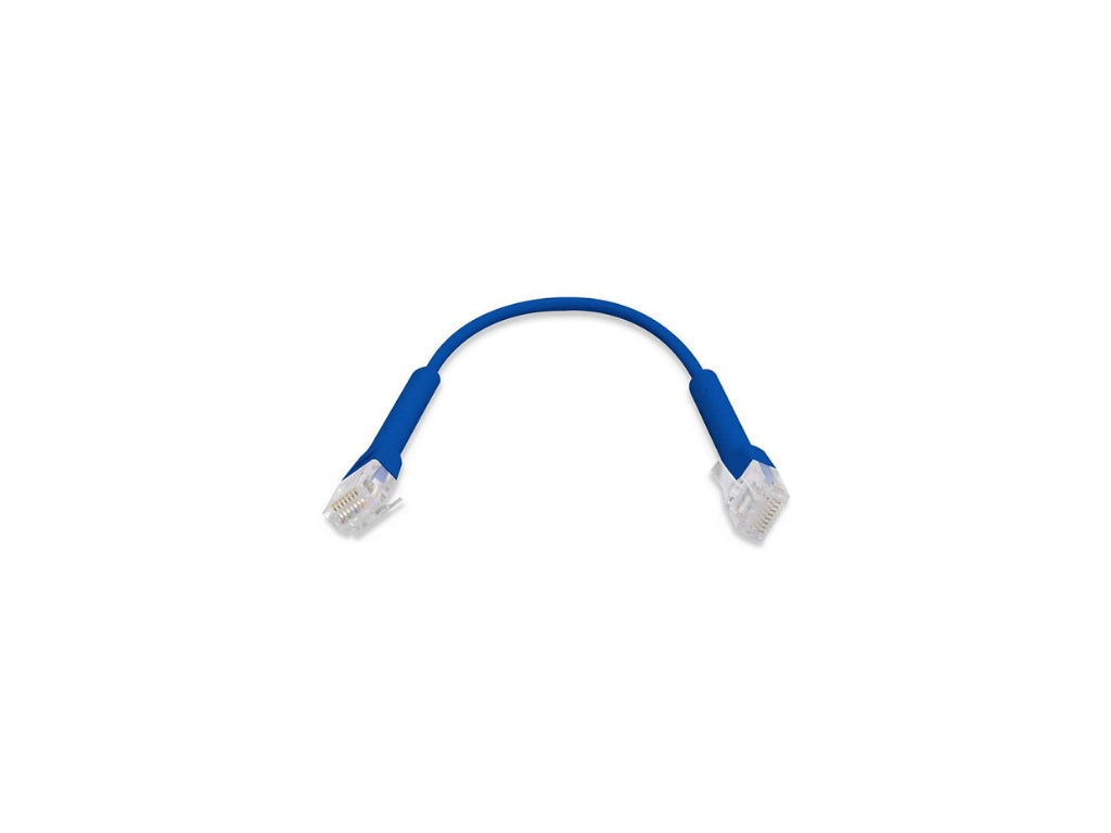 Ubiquiti UniFi Patchkabel RJ45 Cat6 10cm Blå