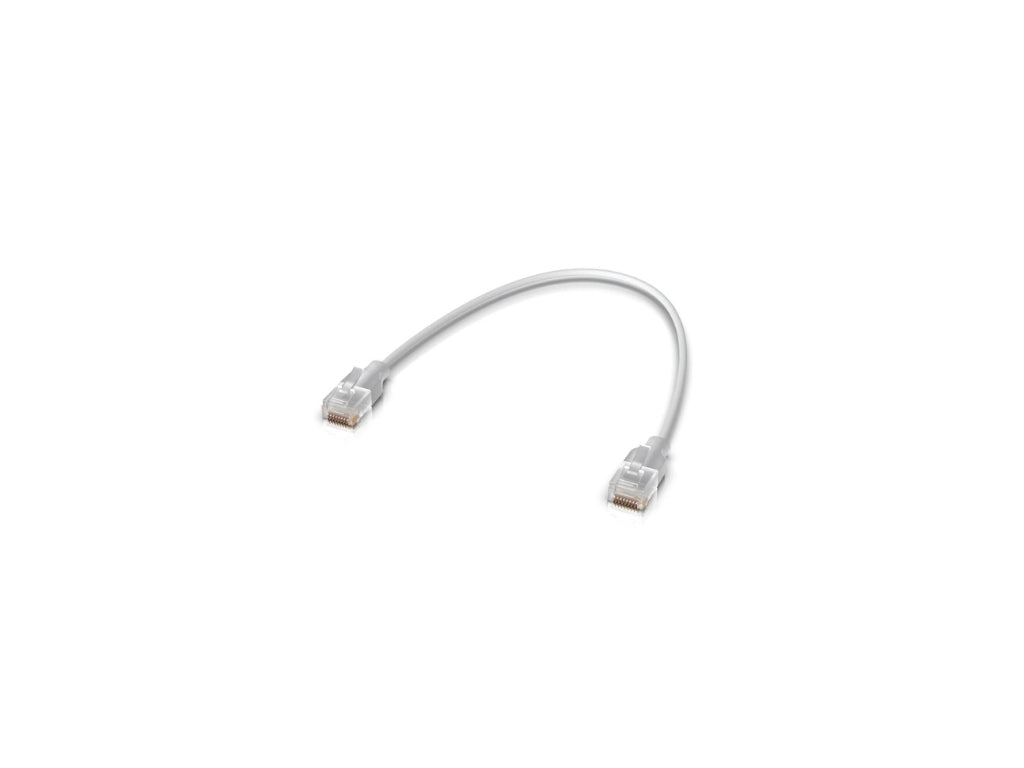 Ubiquiti UniFi Premium Patchkabel RJ45 Cat6 15cm Vit