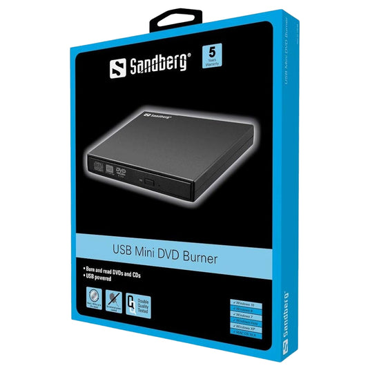 Outlet - Sandberg USB Mini DVD Burner