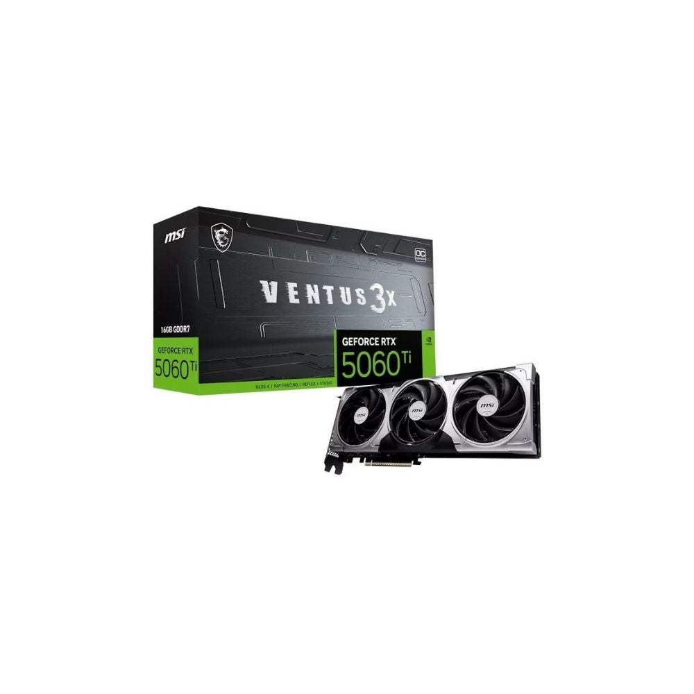 MSI VENTUS GeForce RTX 5060 TI 16G 3X OC 16GB