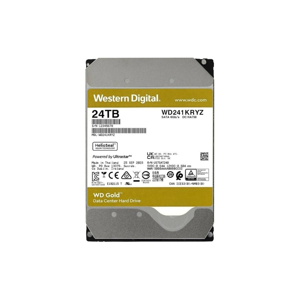 WD Gold 24TB Enterprise NAS