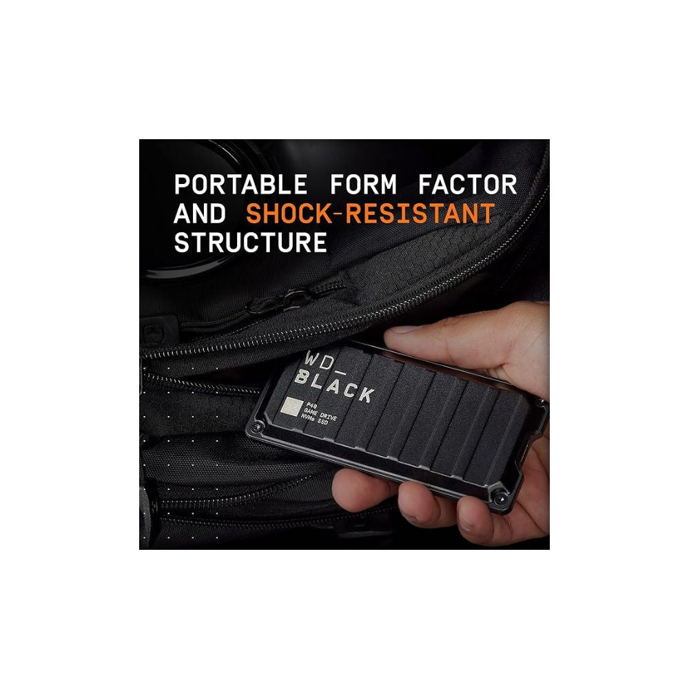 WD Black P40 GameDrive - 2TB - Portabel - USB 3.2