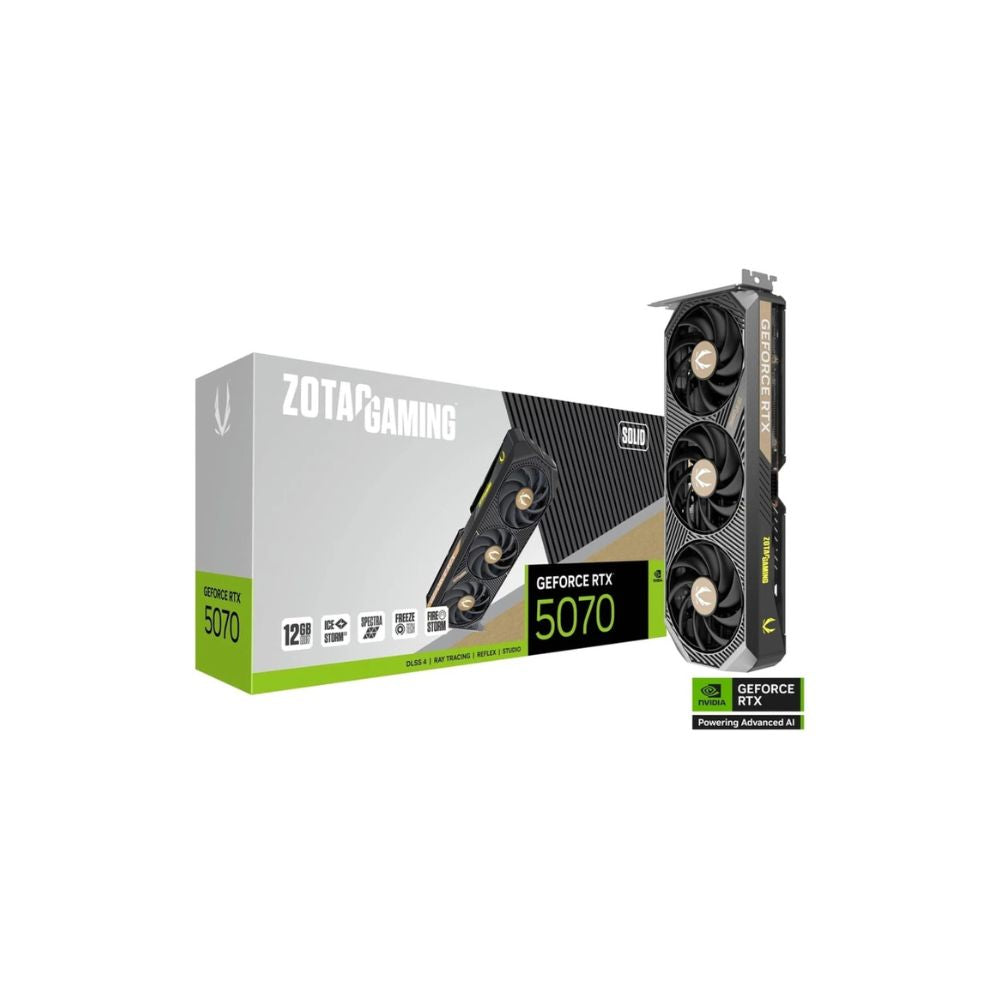 ZOTAC GAMING GeForce RTX 5070 SOLID 12GB