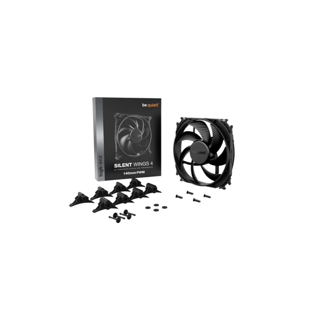 be quiet! Silent Wings 4 Svart 140mm