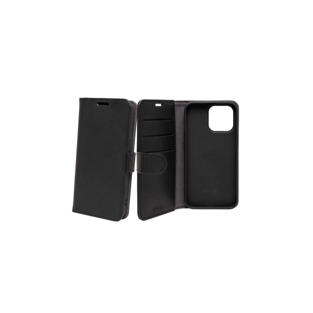 Gre8t Plånboksfodral iPhone 15 Plus - Svart
