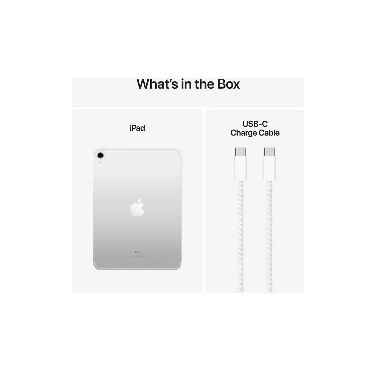 Outlet - Apple iPad 10.9" Wi-Fi 256GB Silver (utan laddare)
