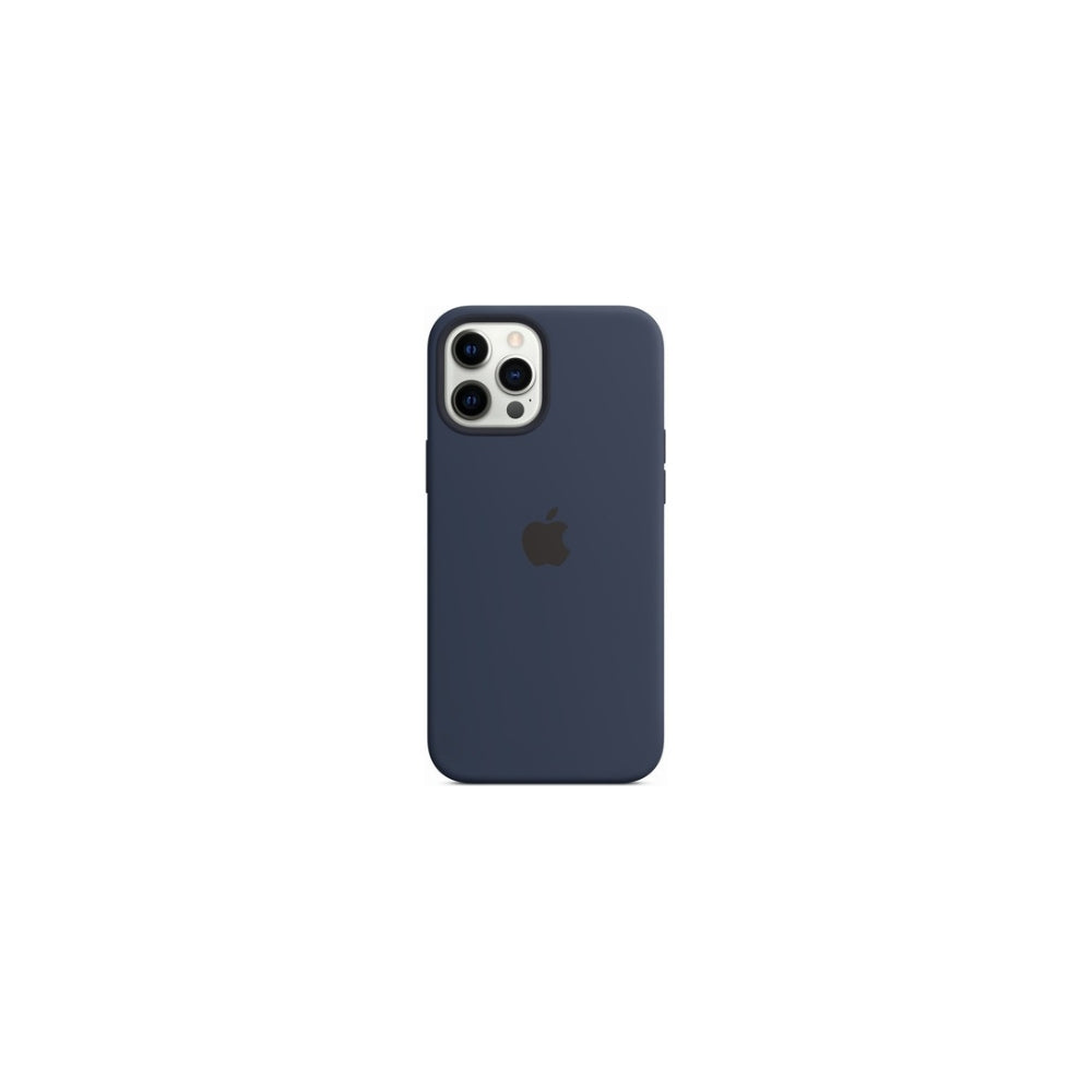 Apple Silikonskal med MagSafe iPhone 12 Pro Max Deep Navy