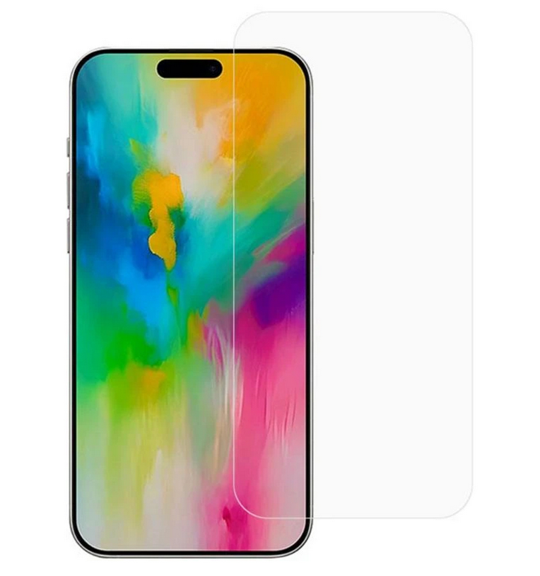 Outlet Skärmskydd i härdat glas – iPhone 16 Pro / 17 / 17 Pro