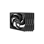 Arctic P14 5-pack Svart 140mm