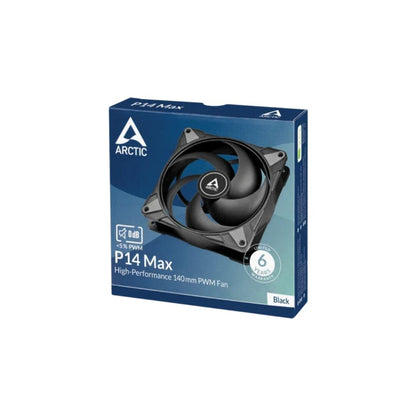 Arctic P14 Max Svart 140mm