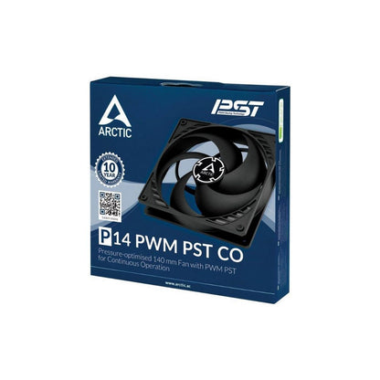 Arctic P14 PWM PST CO Svart 140mm