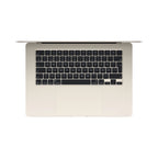 MacBook Air - 15,3" - M4 - 10-kärnig CPU & 10-kärnig GPU - 24GB RAM - 2TB SSD - Stjärnglans - 70W - UK Keyboard